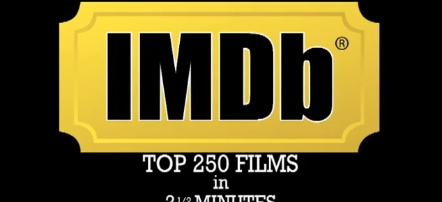 Die IMDB Top 250 Filme in 2,5 Minuten